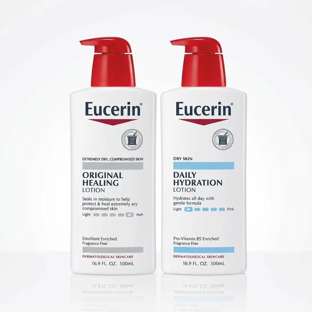 Eucerin Original Healing Lotion for Extremely Dry Compromised Skin 500ml