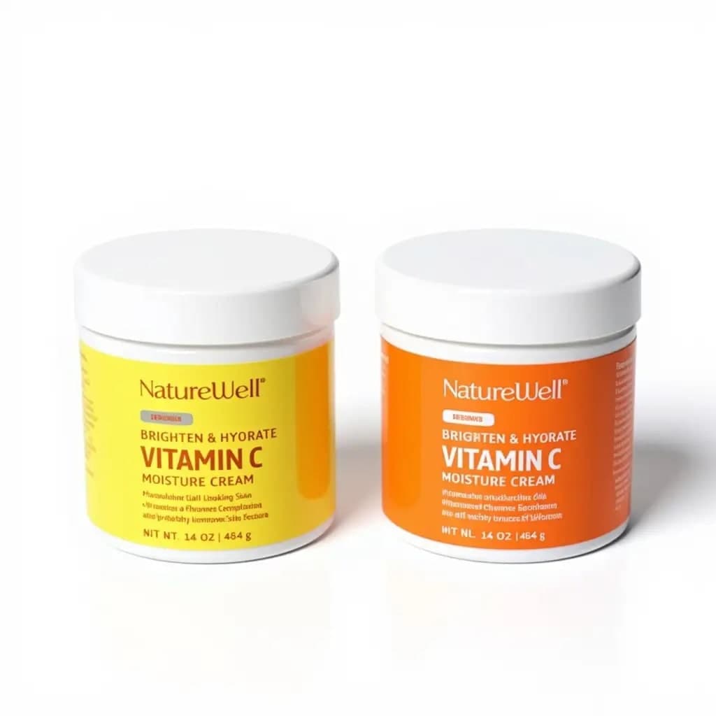 NatureWell Vitamin C Brighten & Hydrate Moisture Cream 454g