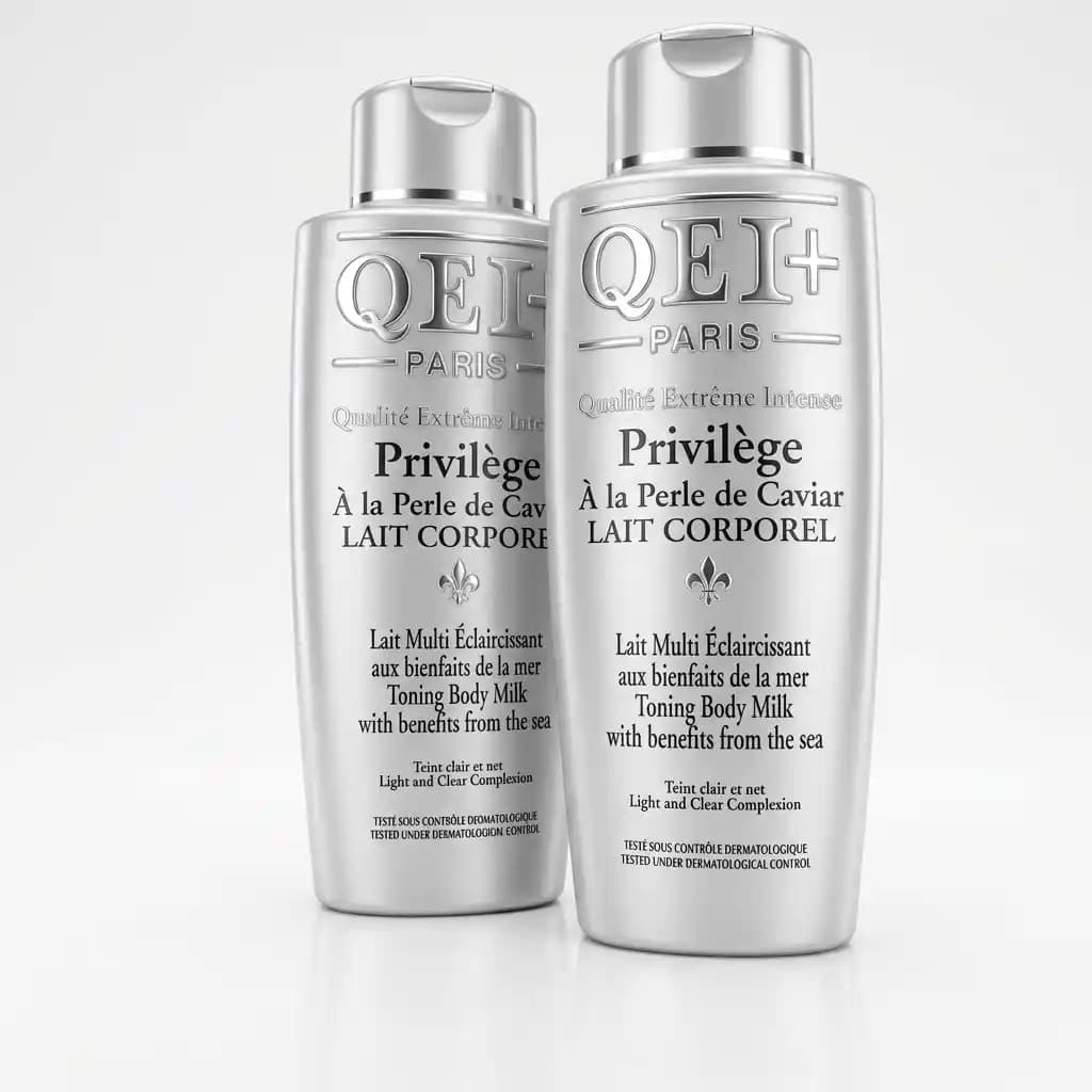 QEI+ Paris Privilège À la Perle de Caviar Toning Body Milk Lait Corporel 500ml