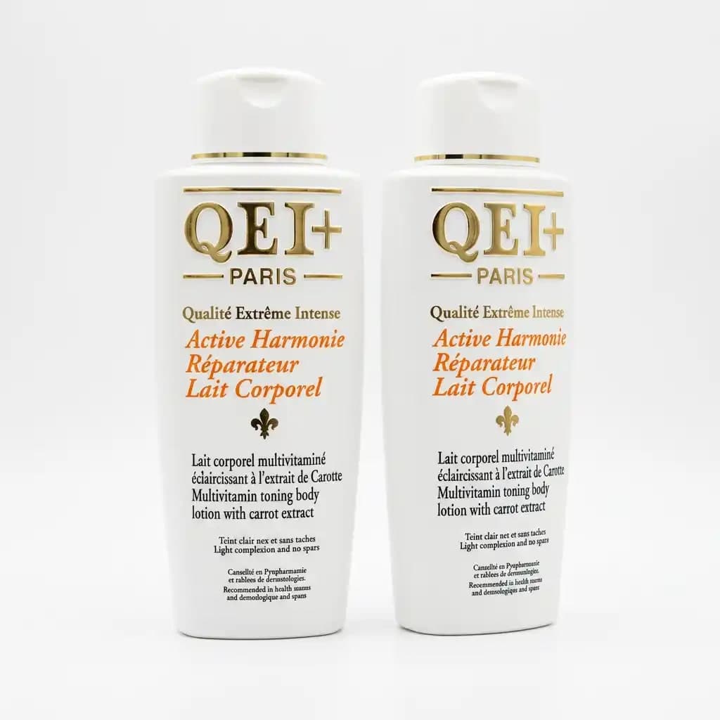 QEI+ Paris Active Harmonie Réparateur Multivitamin Toning Body Milk with Carrot Extract 500ml
