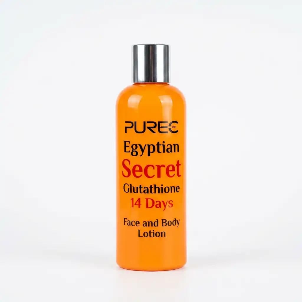 Purec Egyptian Secret Glutathione Collagen Maximum Strength 14 Days Face & Body Lotion 400ml