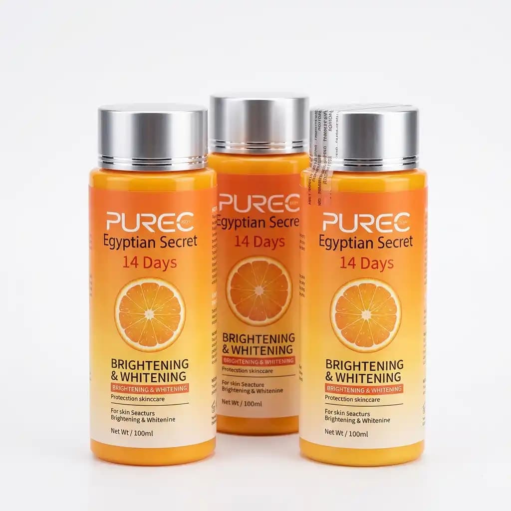 Purec Egyptian Secret Vitamin C Brightening & Whitening 14 Days Face & Body Lotion SPF30 400ml