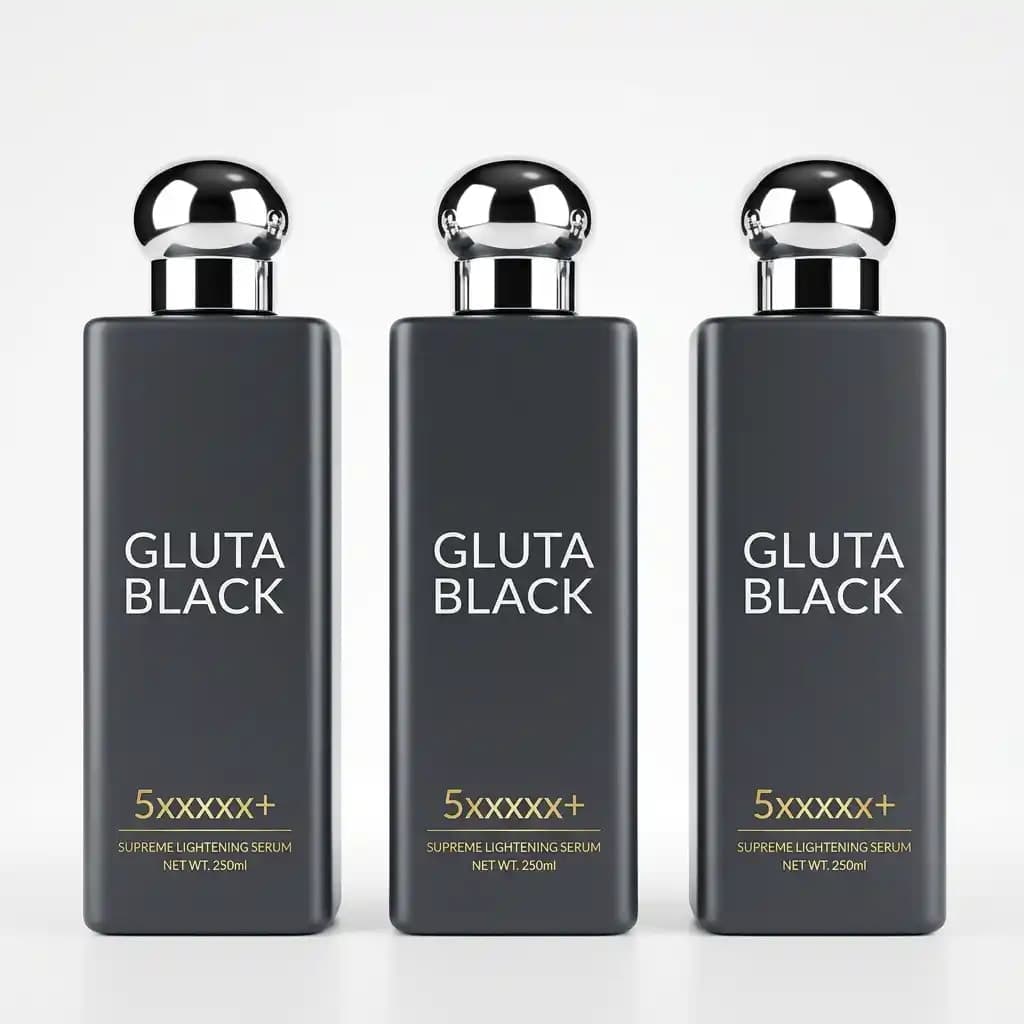 Abebi White Gluta Black 5xxxxxl+ Injection Strong Renewal Snow White Lotion 500ml