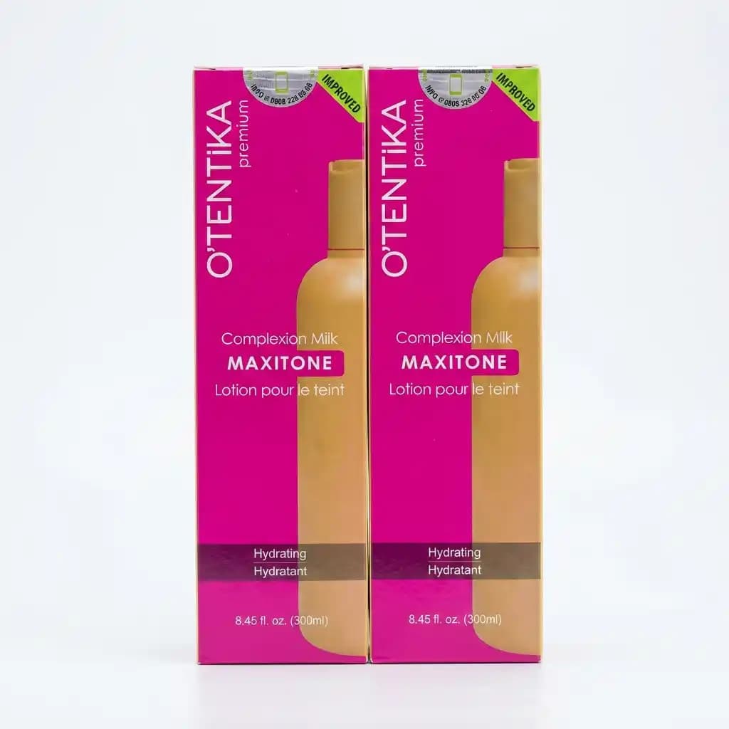 O'Tentika Premium Maxitone Complexion Milk Hydrating Lotion pour le teint 300ml