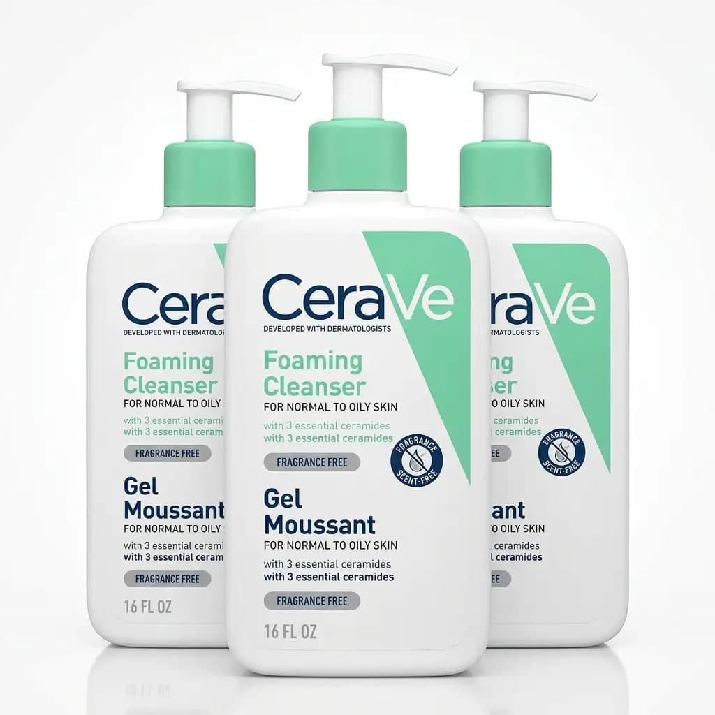 CeraVe Foaming Cleanser for Normal to Oily Skin 236ml
