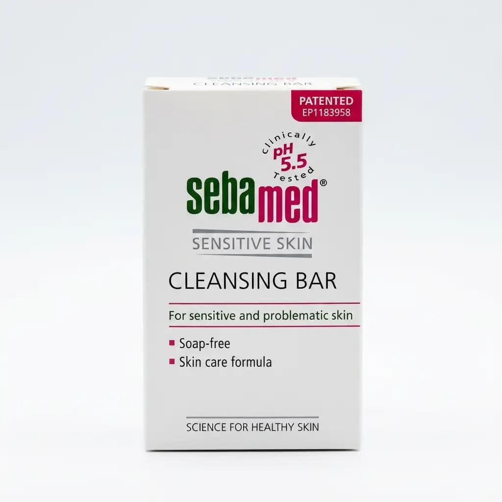 Sebamed Sensitive Skin Cleansing Bar pH 5.5 for Sensitive & Problematic Skin 100g