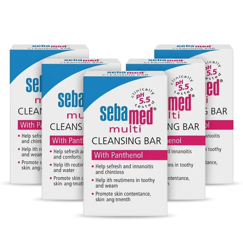 Baby Sebamed Cleansing Bar with Panthenol for Delicate Skin 100g