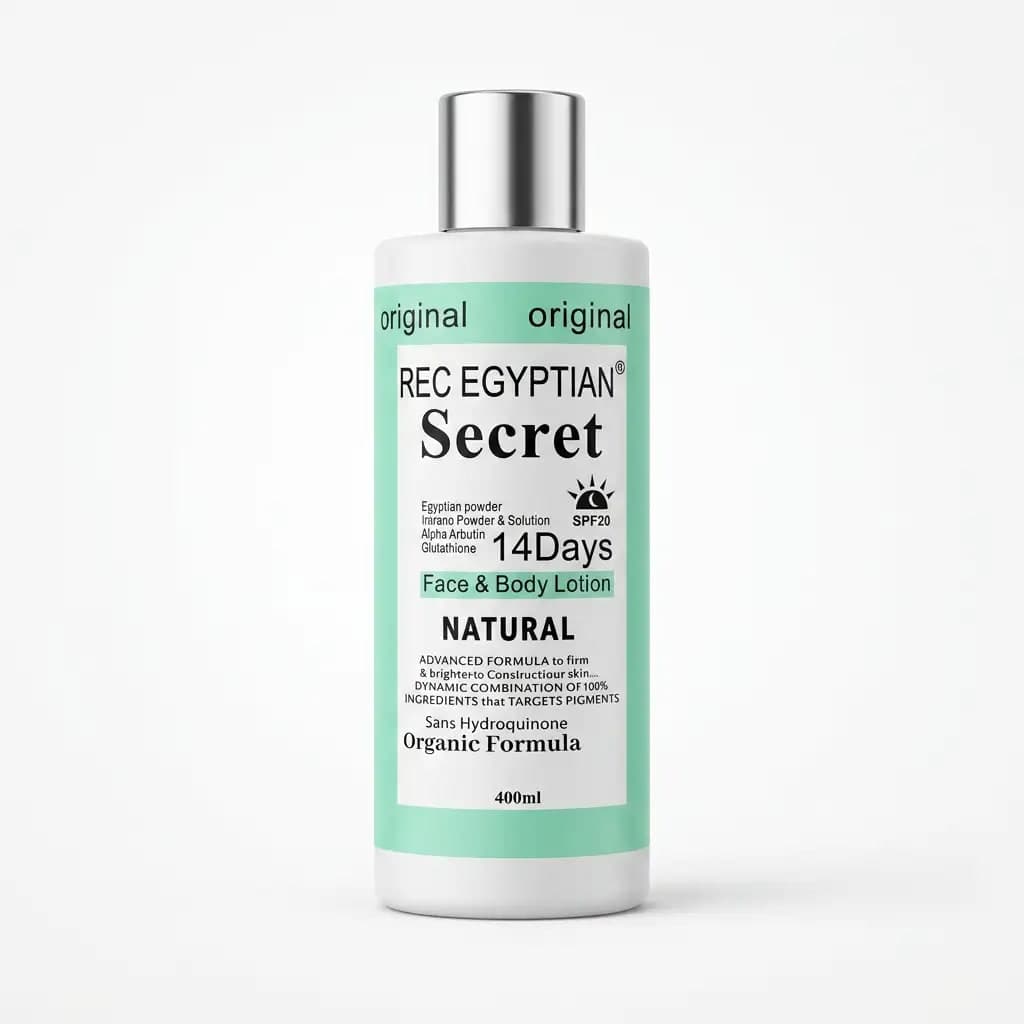 Purec Egyptian Secret 14 Days Face & Body Lightening Lotion SPF20 400ml