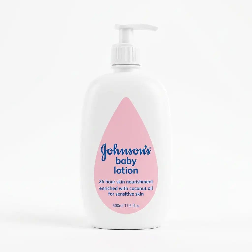 Johnson's Baby Lotion 24 Hour Skin Nourishment with Coconut Oil 500ml