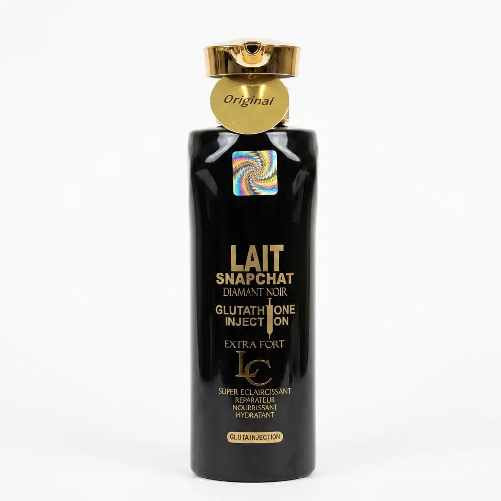 LC Lait Snapchat Diamant Noir Glutathione Injection Extra Fort Beauty Milk 500ml