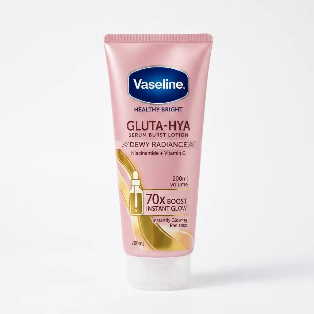 Vaseline Healthy Bright Gluta-HYA Dewy Radiance Serum Burst Lotion 300ml