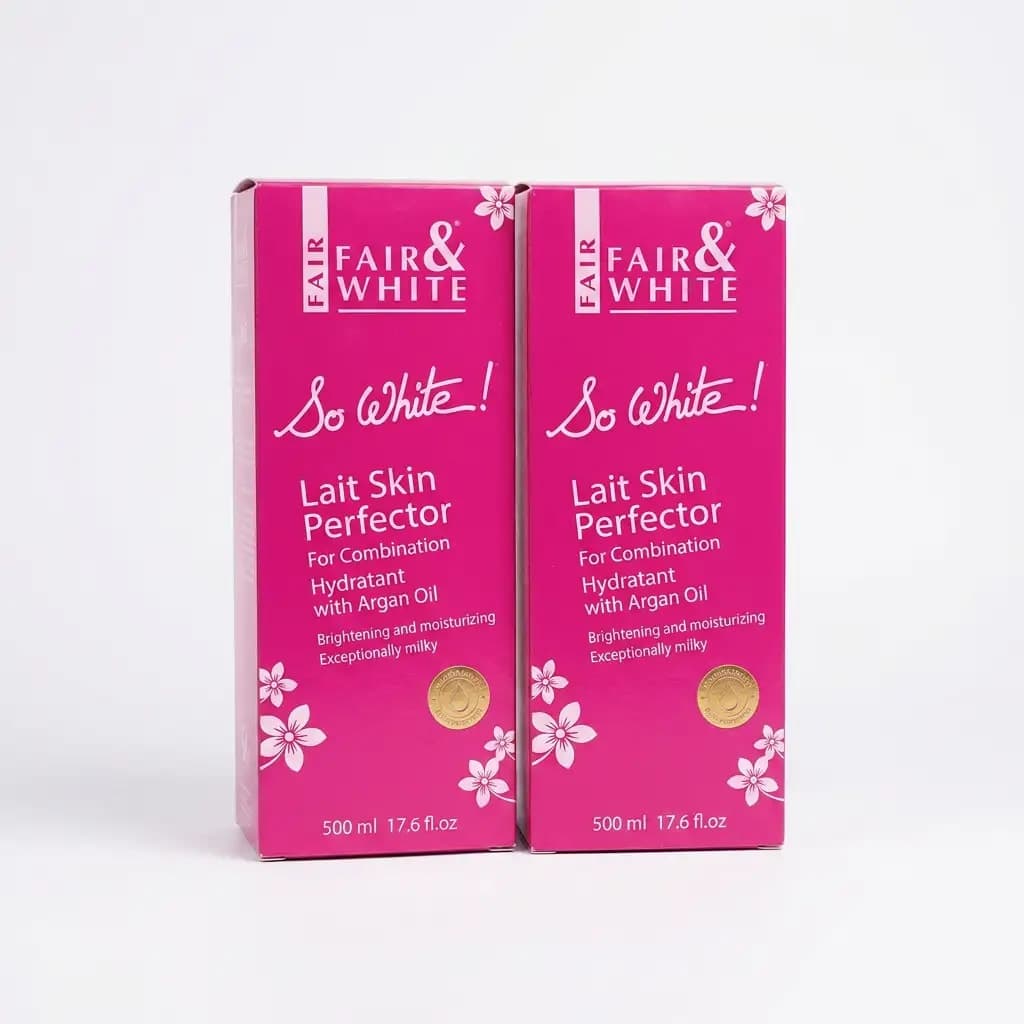 Fair & White So White! Lait Skin Perfector Brightening & Moisturizing Body Milk 500ml