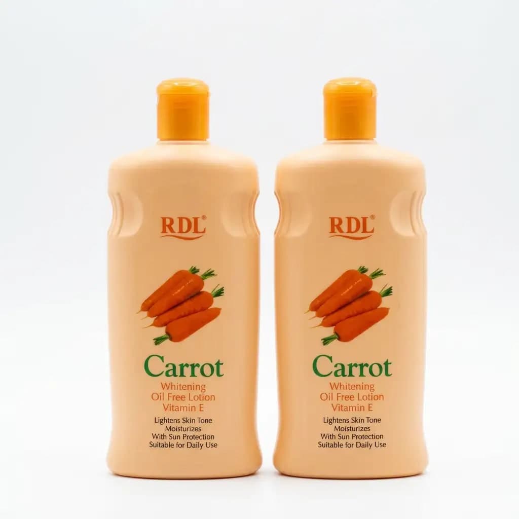 RDL Carrot Extract Whitening Hand & Body Lotion with Vitamin E 500ml