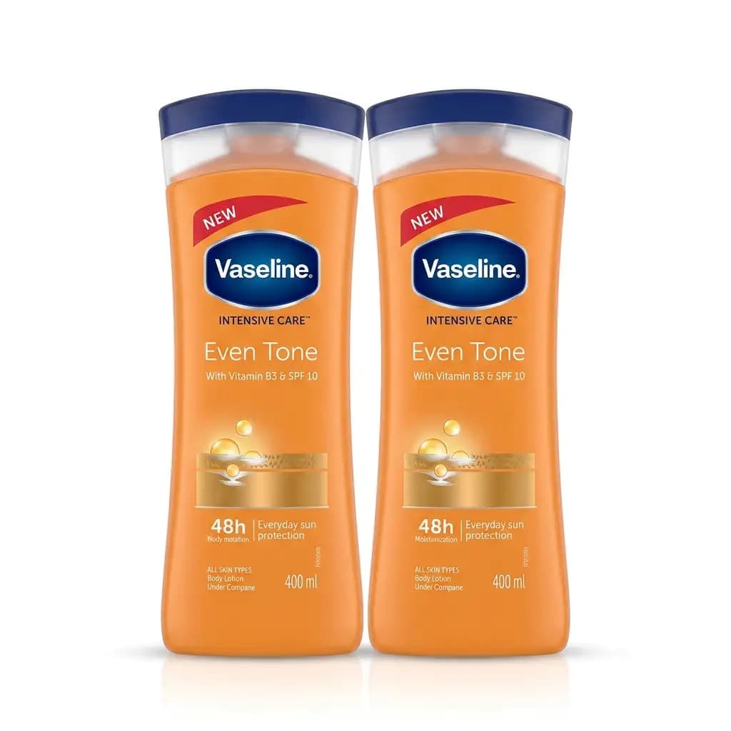 Vaseline Intensive Care Even Tone Vitamin B3 SPF10 Body Lotion 400ml