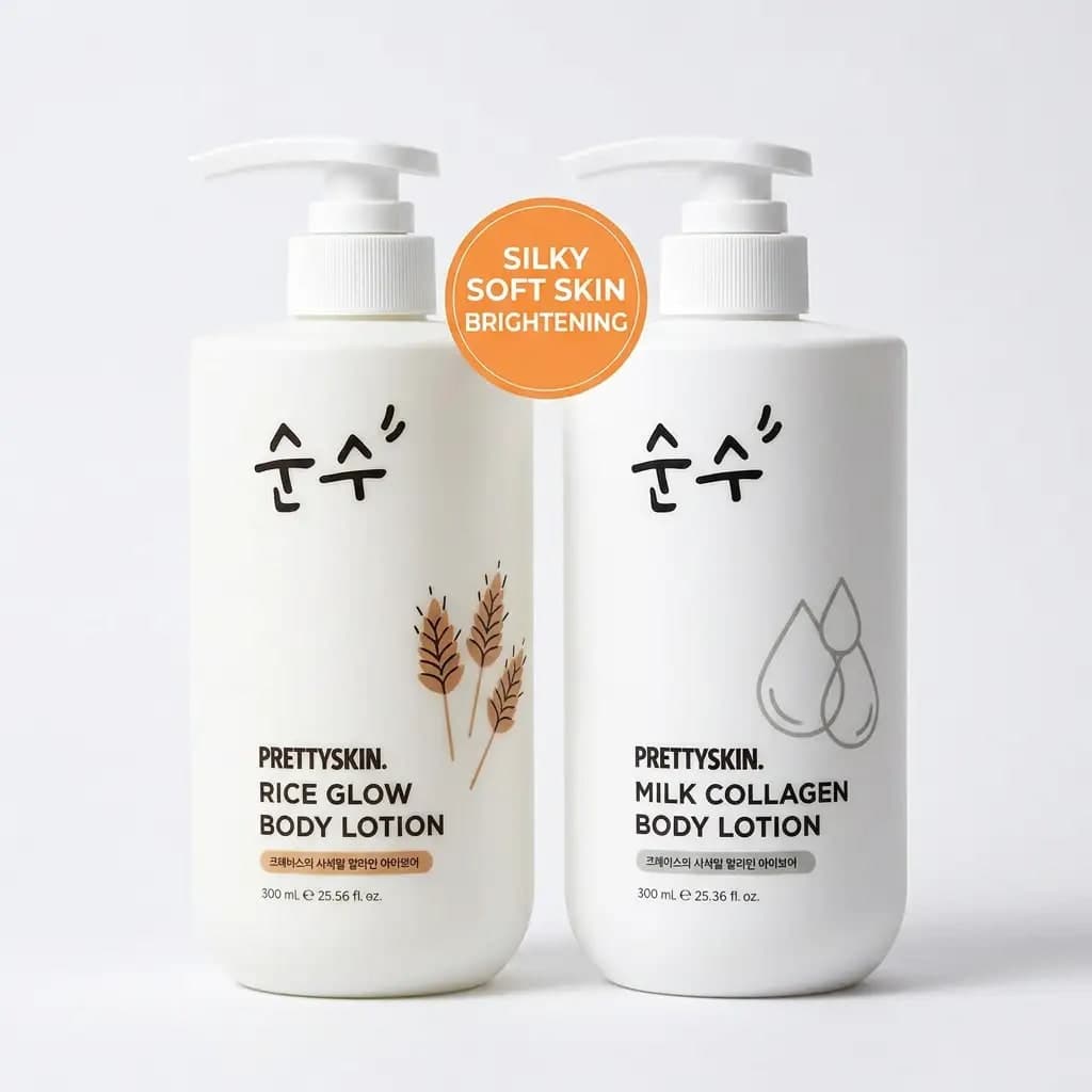 Prettyskin Rice Glow + Snail Collagen Body Lotion 750ml