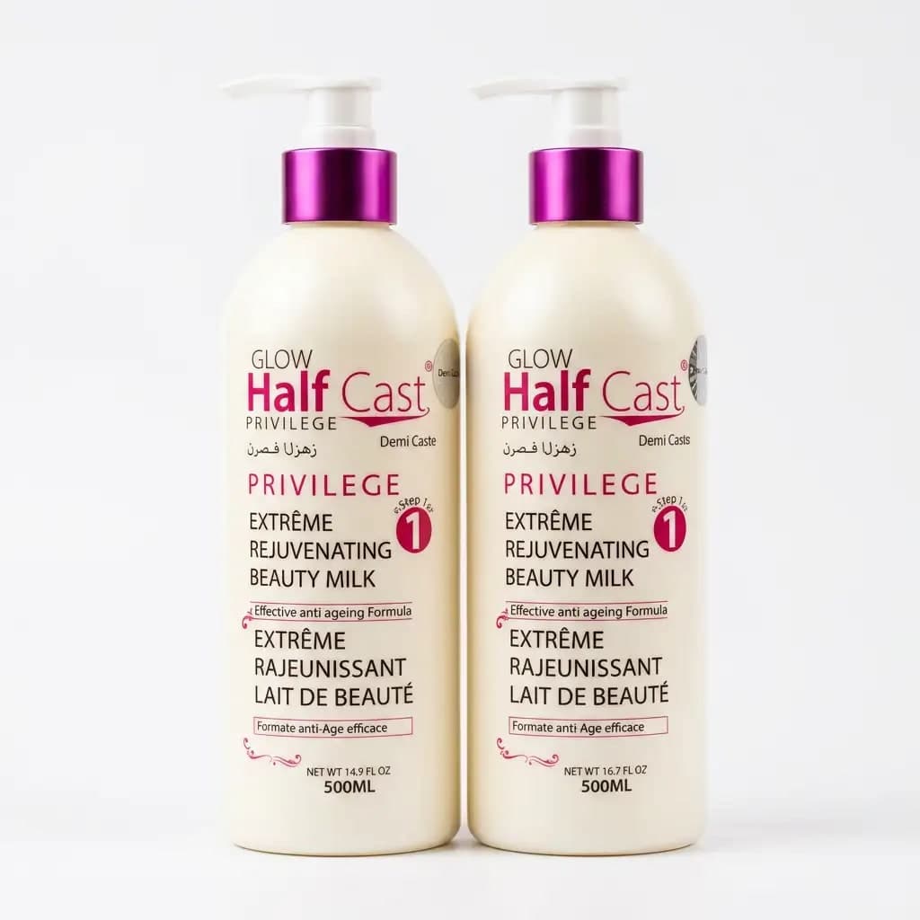 Glow Half Cast Privilege Extreme Rejuvenating Beauty Milk 500ml