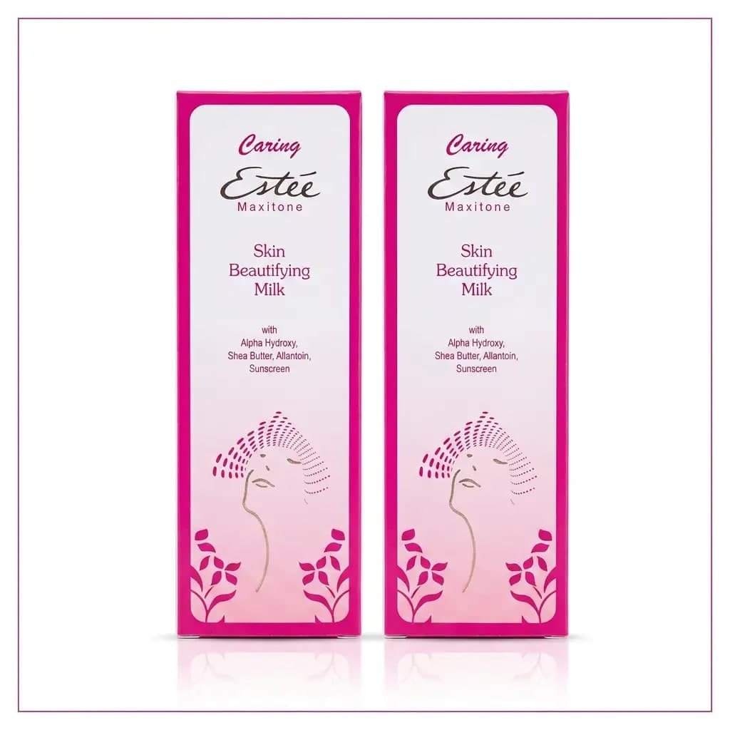 Caring Estee Maxitone Skin Beautifying Milk with Alpha Hydroxy & Shea Butter 500ml