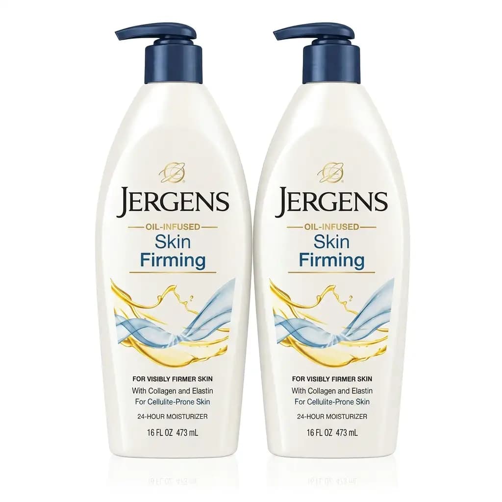 Jergens Oil-Infused Nourishing Honey + Hydrating Coconut Body Lotion 496ml/498ml