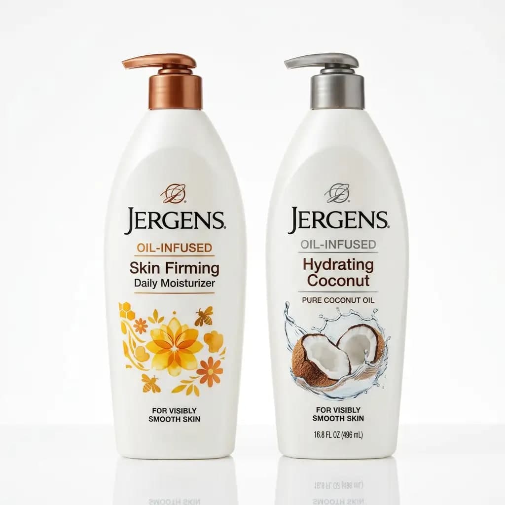 Jergens Oil-Infused Skin Firming Body Lotion with Collagen & Elastin 496ml
