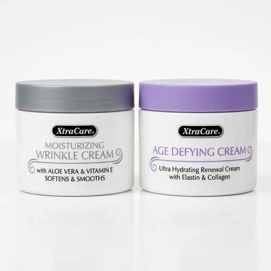 XtraCare Moisturizing Wrinkle Cream + Age Defying Cream 227g