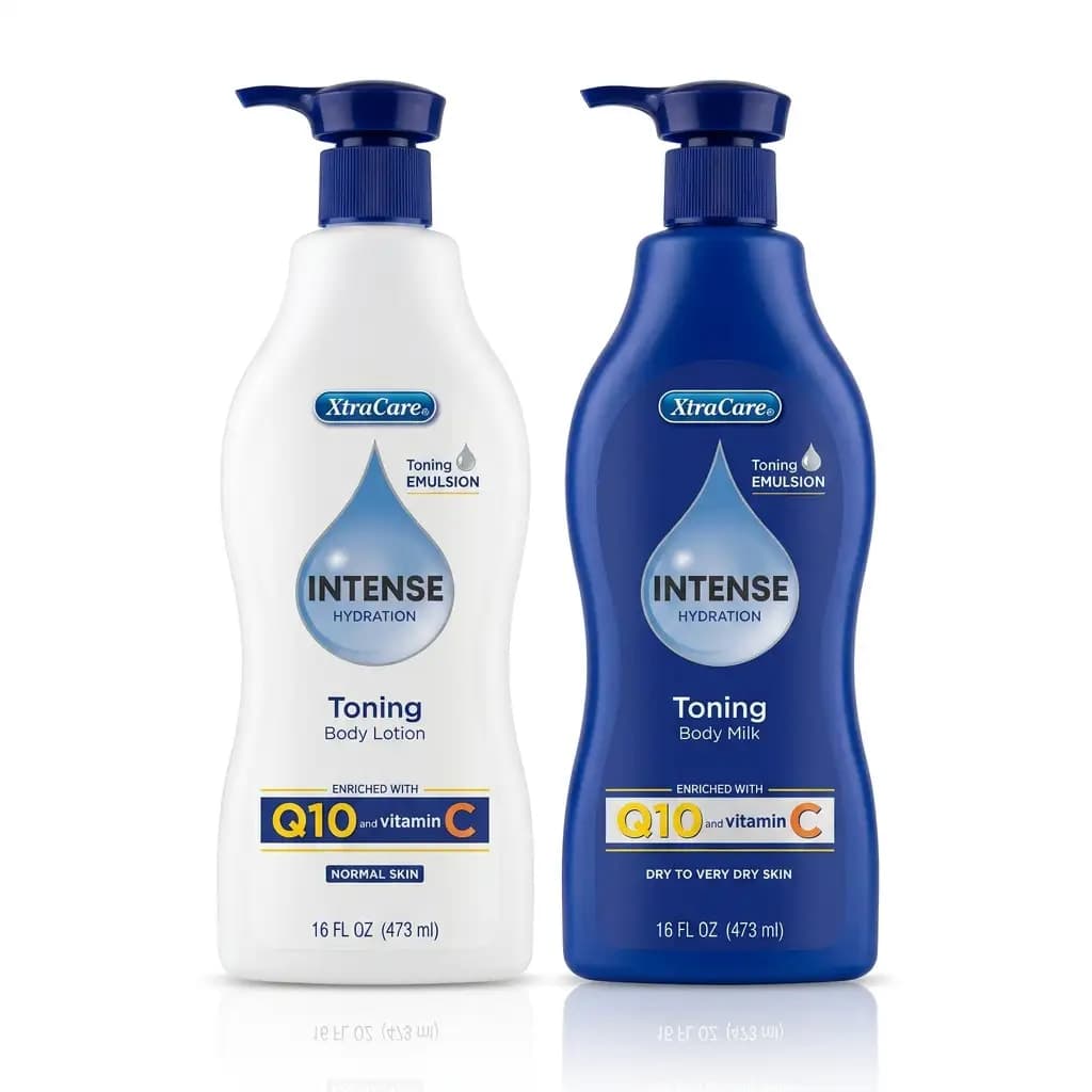 Nice & Easy Fairness Whitening Milk + Hair Care Brightening Lotion with Glutathione, Papaya & Kojic Milk 500ml