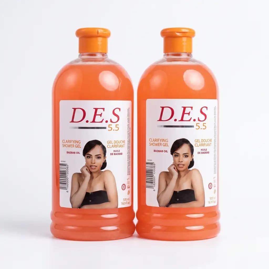 D.E.S 5.5 Clarifying Shower Gel with Baobab Oil 500ml