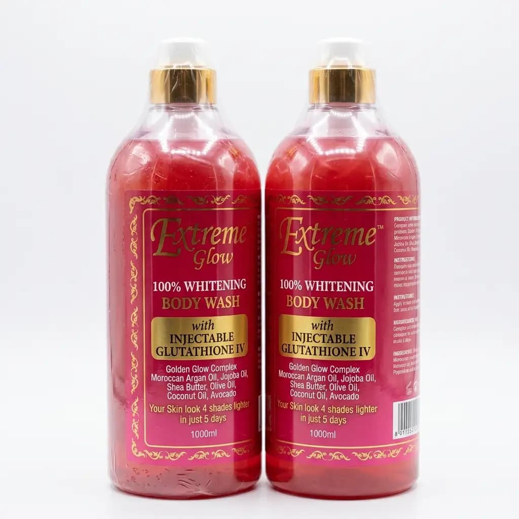 Purec Egyptian Magic Whitening Bath Gold 14 Days 2X Halfcast Exfoliating Body Wash with Vitamin C & Turmeric SPF40 1000ml