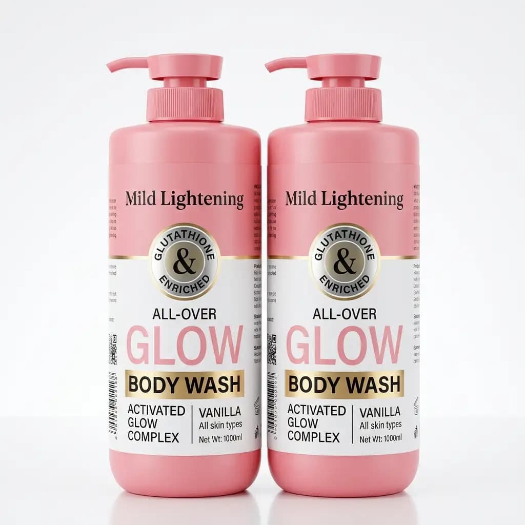Cosmo Glow Skin Perfector Body Wash Niacinamide & Hyaluronic Acid + Cosmo Miss Beauty Exfoliating Lightening Body Wash + Cosmo Oh Carrot! Brightening Body Wash Carrot Oil & Kojic Acid + Cosmo Gluta Papaya Extra Brightening Exfoliating Body Wash 500ml