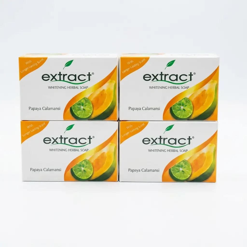 Extract Whitening Herbal Soap Papaya Calamansi 135g