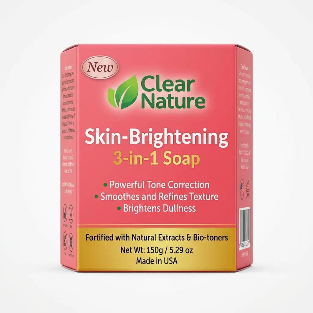 Clear Nature Original Skin-Brightening 3-in-1 Soap 150g