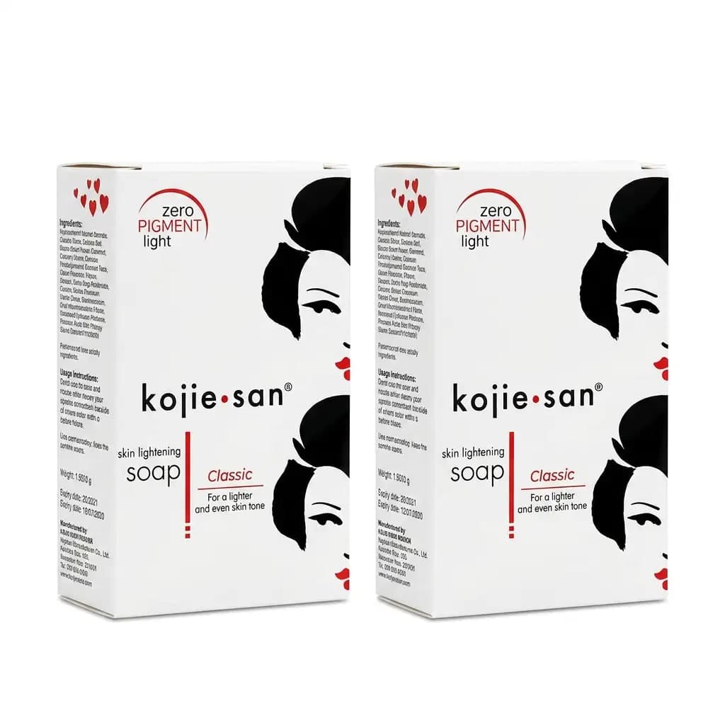 Kojie San Vitamin C Skin Lightening Soap Zero Pigment Light Single Pack 65g