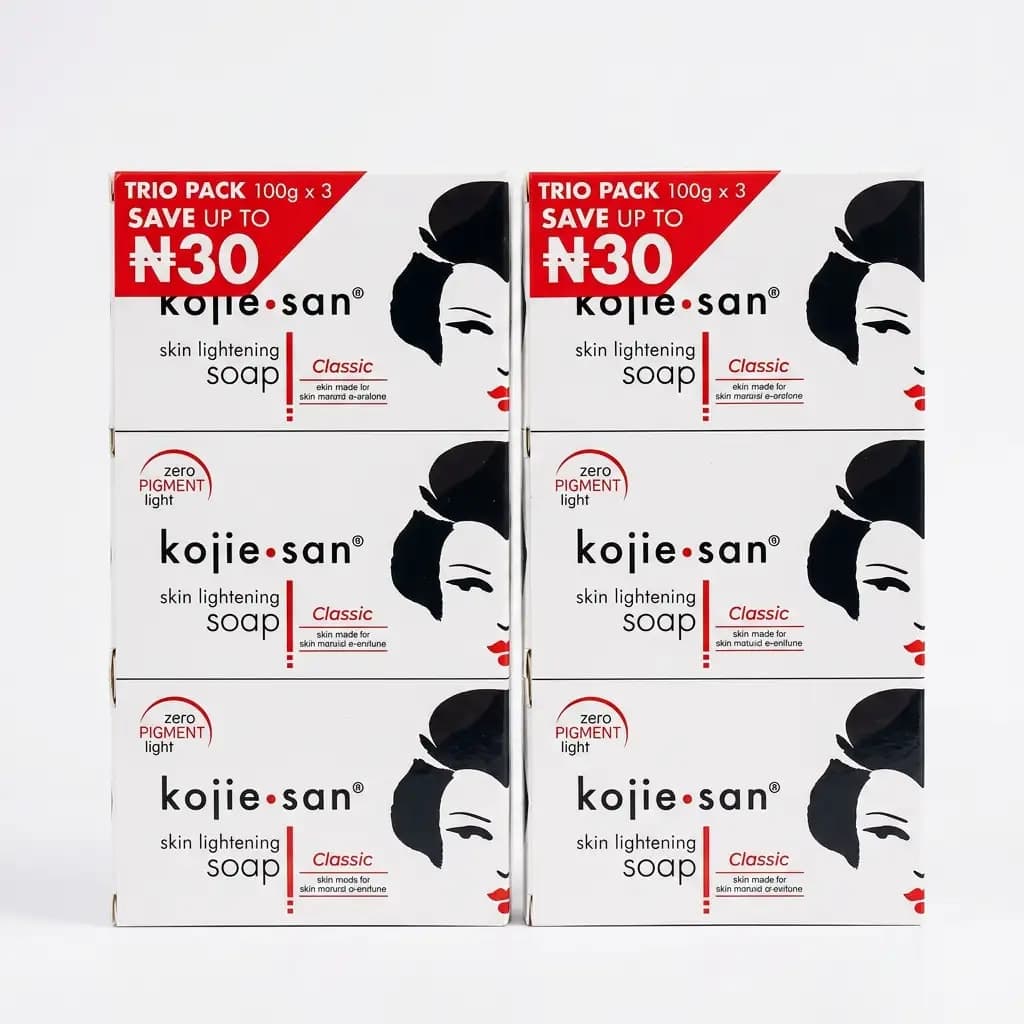 Kojie San Skin Lightening Soap Classic Trio Pack 100g x 3