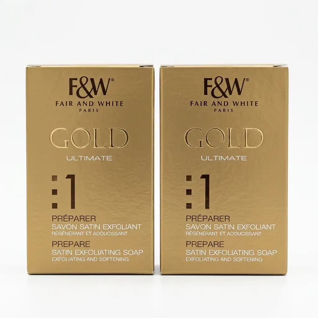 Fair & White Paris Gold Ultimate Step 1 Préparer Satin Exfoliating Soap 200g