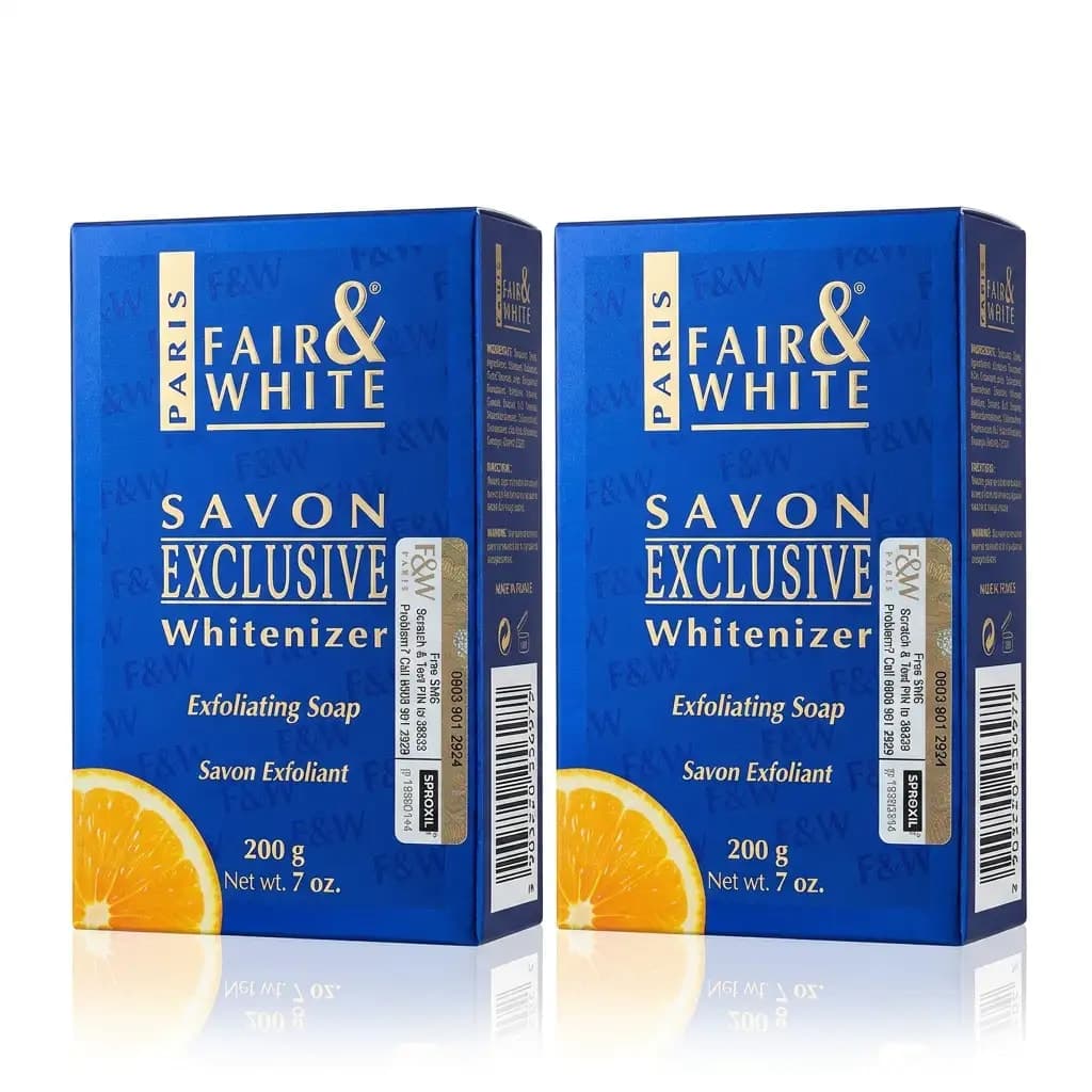 Fair & White Paris Savon Exclusive Whitenizer Exfoliating Soap 200g