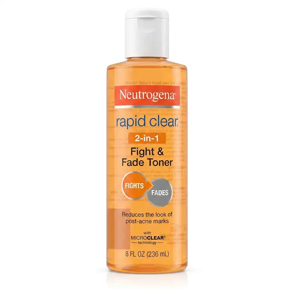 Neutrogena Rapid Clear 2-in-1 Fight & Fade Toner Salicylic Acid 236ml