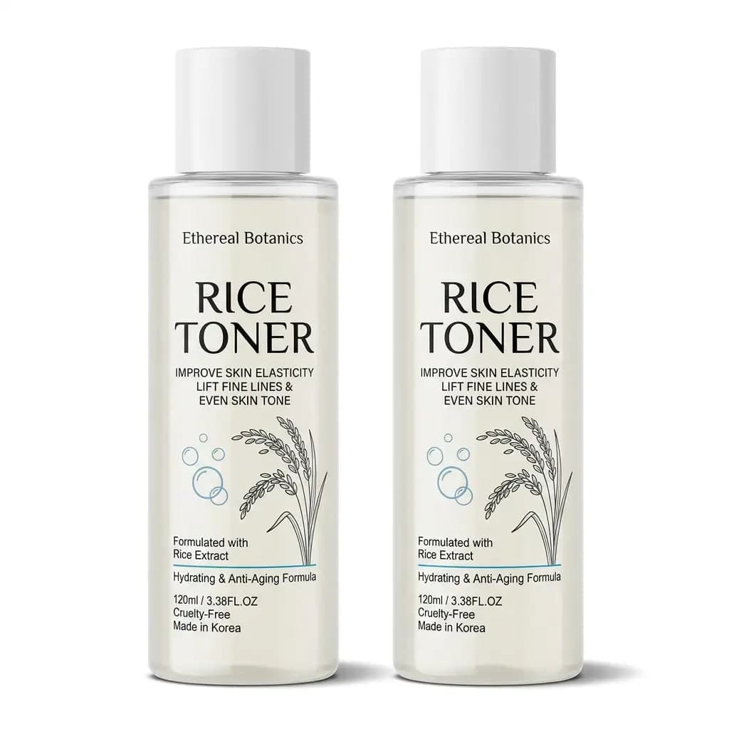 Gianling Rice Toner Improve Skin Elasticity & Even Skin Tone 100ml