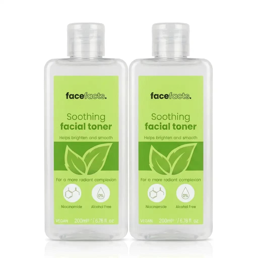 Face Facts Soothing Facial Toner Niacinamide Alcohol-Free 200ml