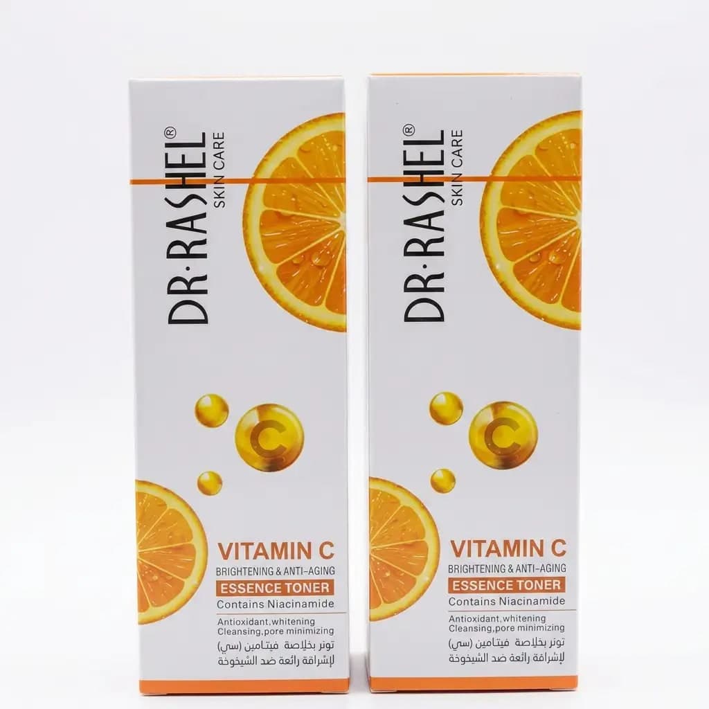 DR RASHEL Vitamin C Brightening & Anti-Aging Essence Toner with Niacinamide 100ml