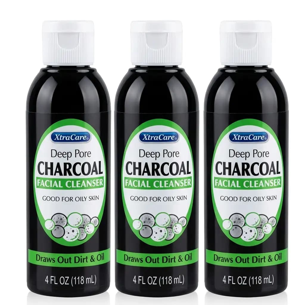 XtraCare Deep Pore Charcoal Facial Cleanser Good for Oily Skin 118ml