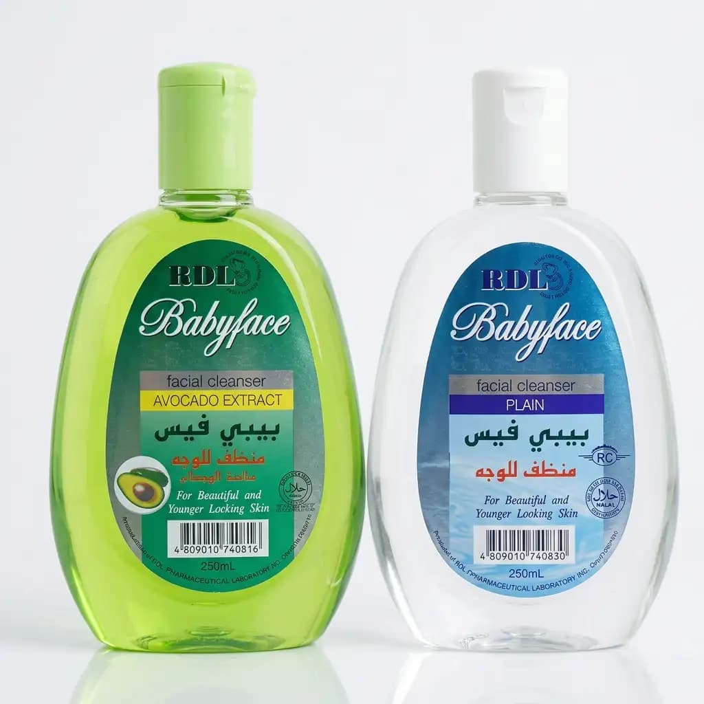 RDL Babyface Facial Cleanser Avocado Extract + Plain 250ml