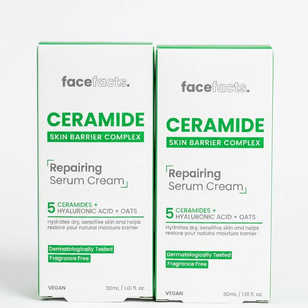 Face Facts Ceramide Skin Barrier Complex Repairing Serum Cream 30ml