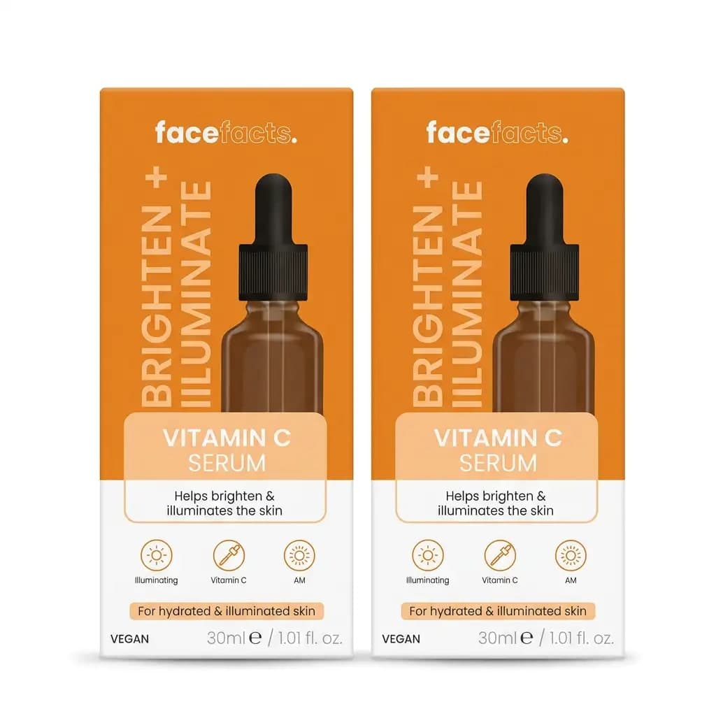 Face Facts Brighten + Illuminate Vitamin C Serum 50ml