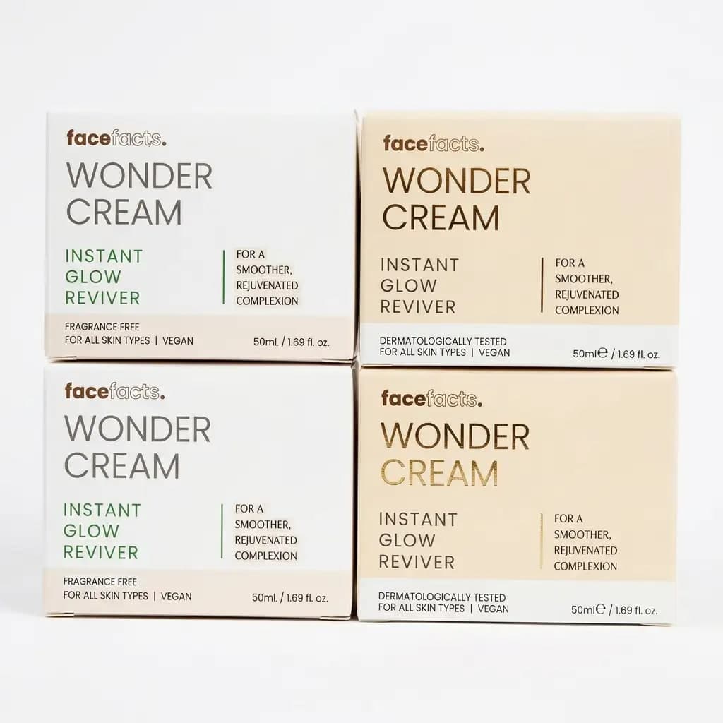 Face Facts Wonder Cream Instant Glow Reviver 50ml