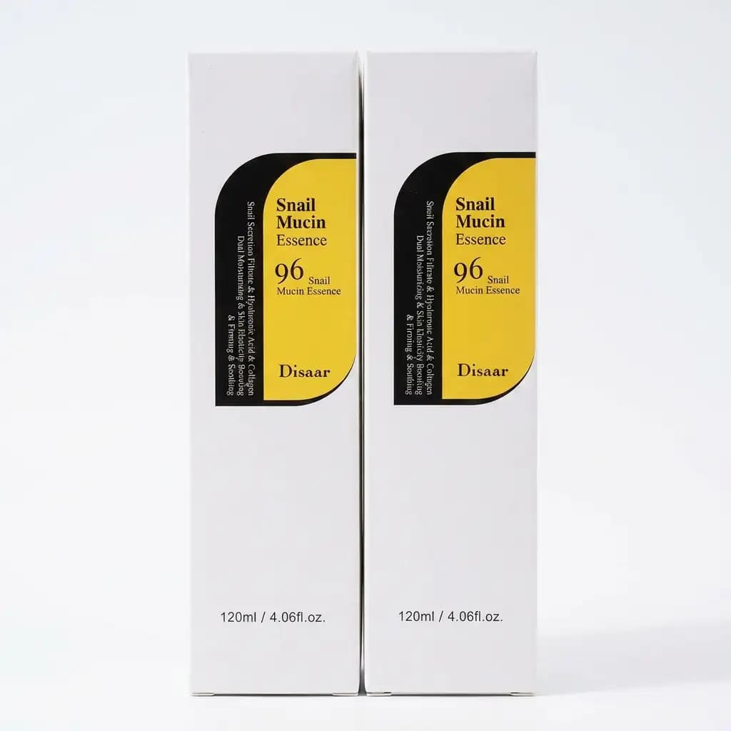 Disaar Snail Mucin 96 Essence Snail Secretion Filtrate Hyaluronic Acid Collagen 120ml