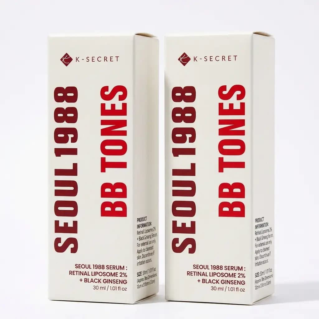 K-Secret Seoul 1988 Retinal Liposome 2% + Black Ginseng Serum 30ml