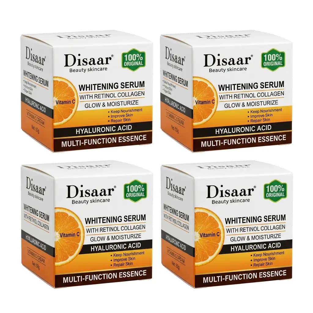 Disaar Beauty Skincare Vitamin C Whitening Cream Hyaluronic Acid Multi-Function Essence 50g