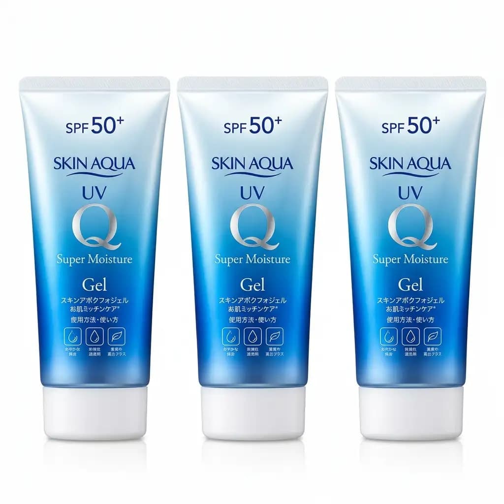 Skin Aqua Super Moisture UV Gel SPF50+ PA++++ Hyaluronic Acid 140ml