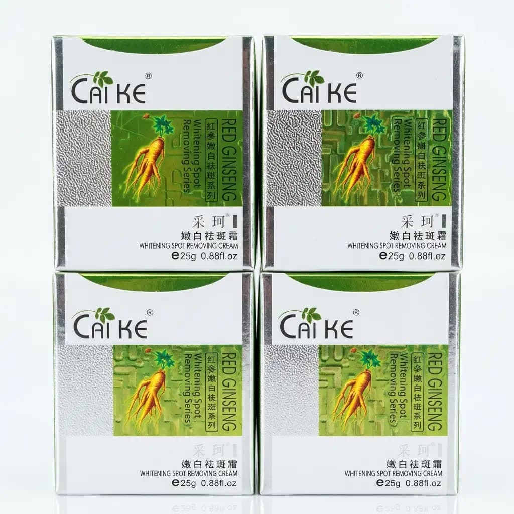 CAI KE Red Ginseng Whitening Spot Removing Cream 25g