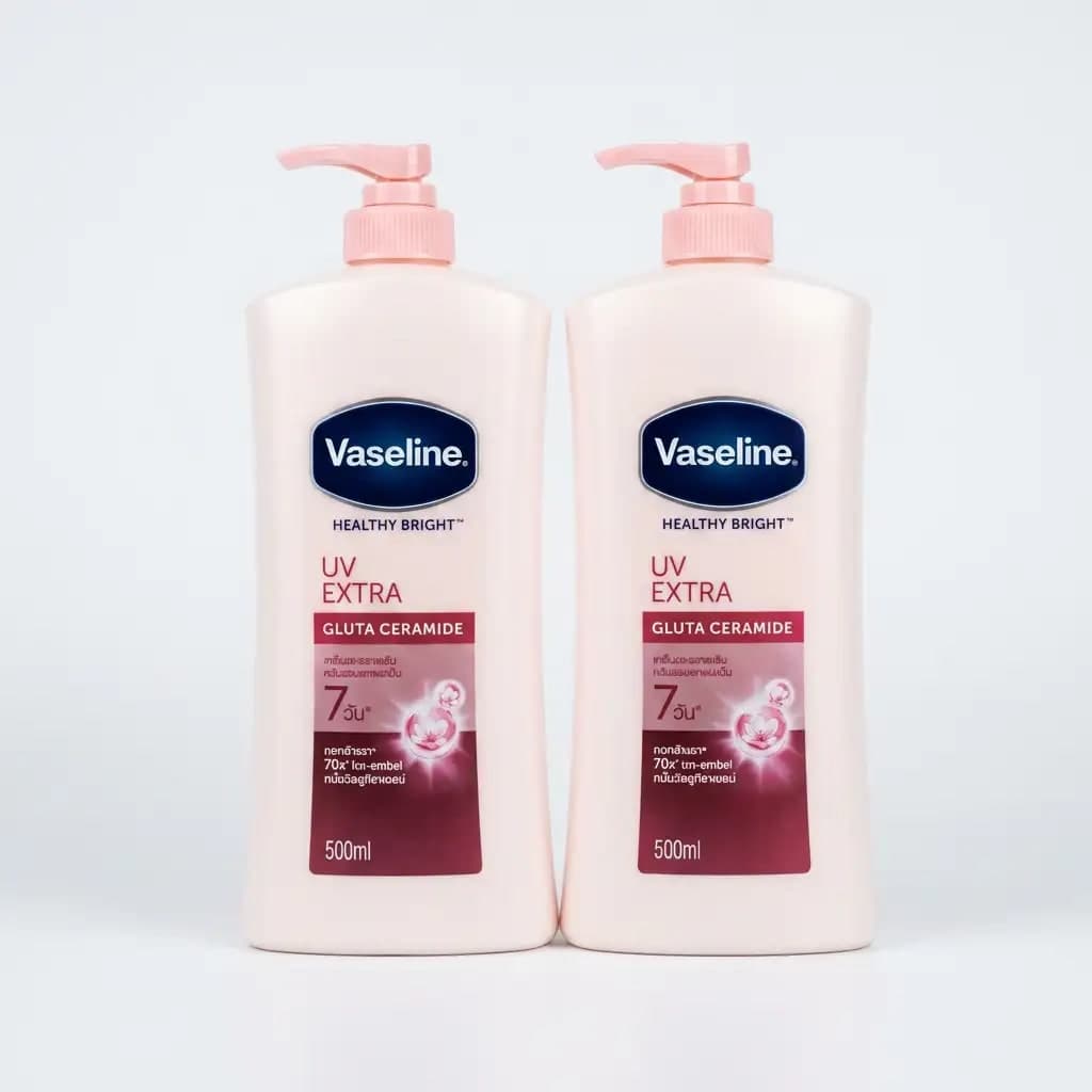 Vaseline Healthy Bright UV Extra Brightening Gluta Ceramide Body Lotion 500ml