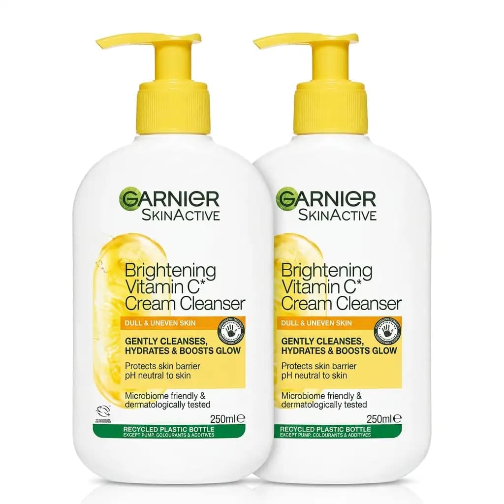 Garnier SkinActive Brightening Vitamin C Cream Cleanser 250ml